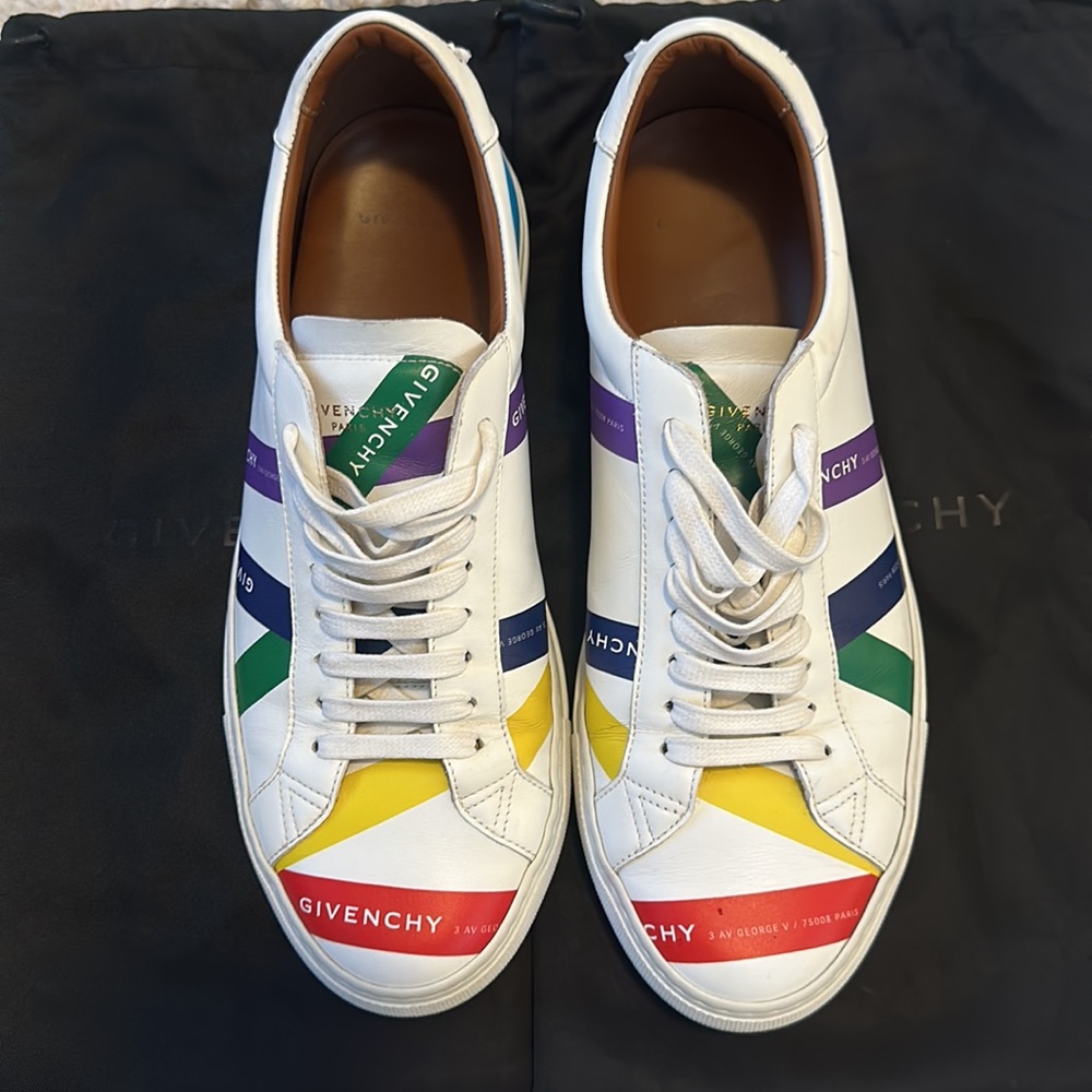 Givenchy Urban Street Rainbow Tape Sneaker